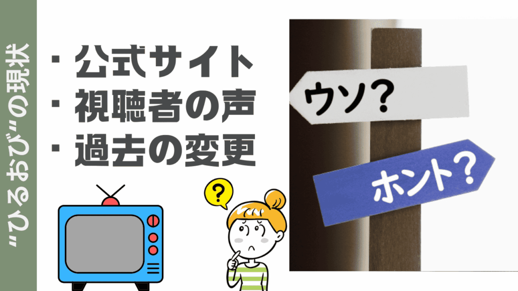 ひるおびの現状