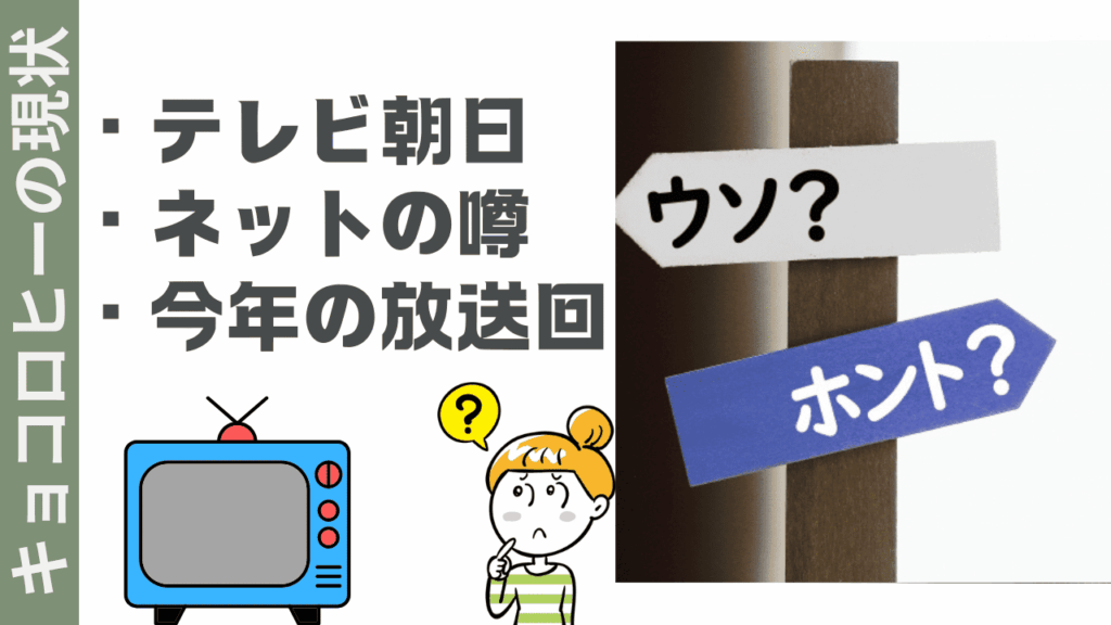 キョコロヒーの現状