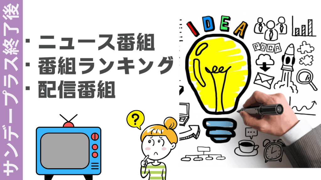 サンデープラスの終了後
