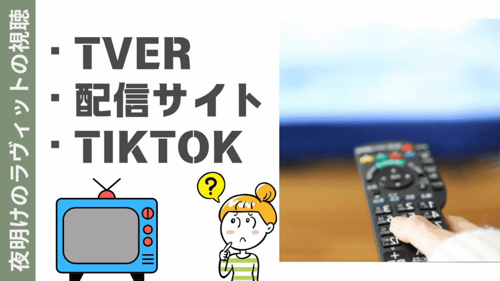 夜明けのラヴィットの視聴方法