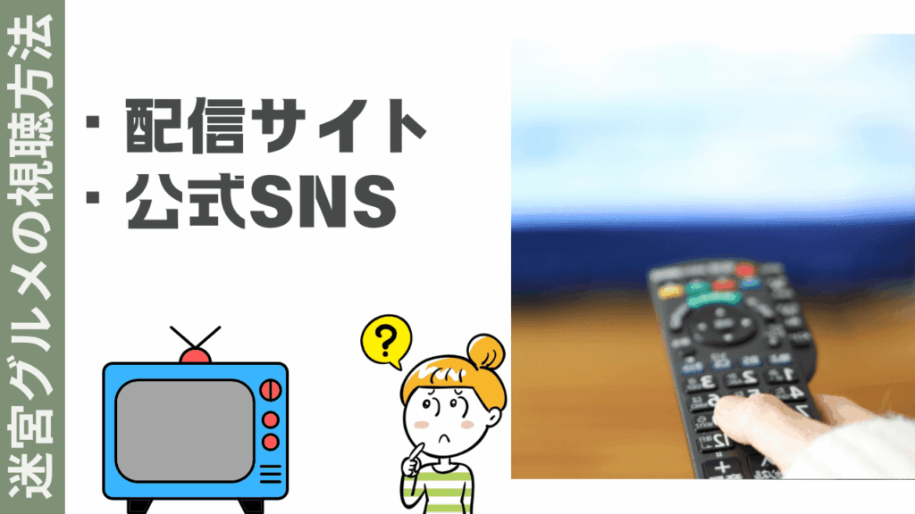 迷宮グルメの視聴方法