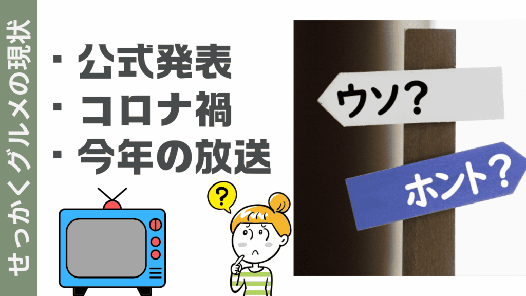 せっかくグルメの現状