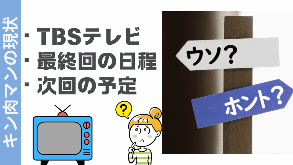 キン肉マンの現状