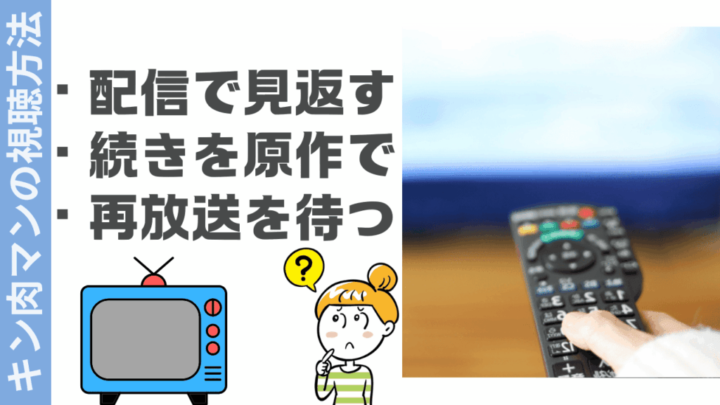 キン肉マンの視聴方法
