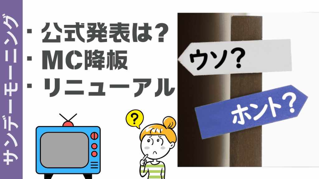サンデーモーニングの現状