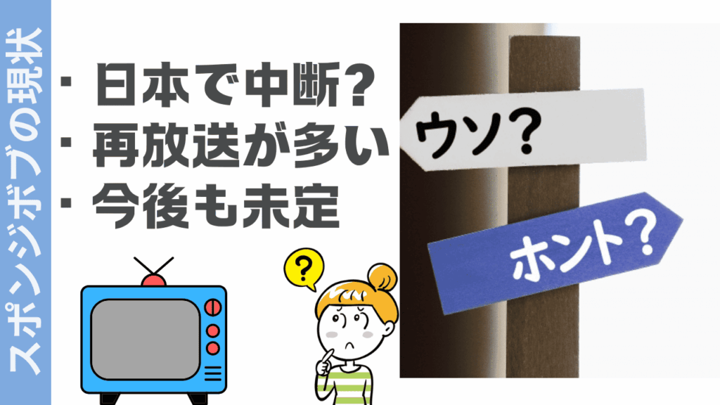 スポンジボブの現状