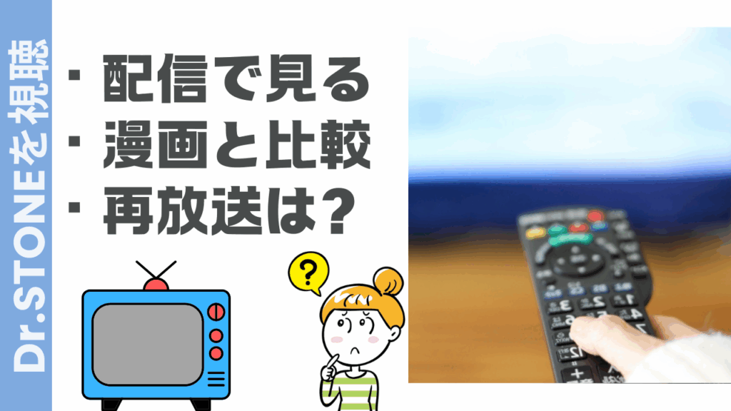 ドクターストーンの視聴方法