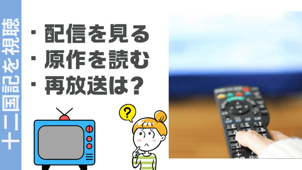 十二国記の視聴方法