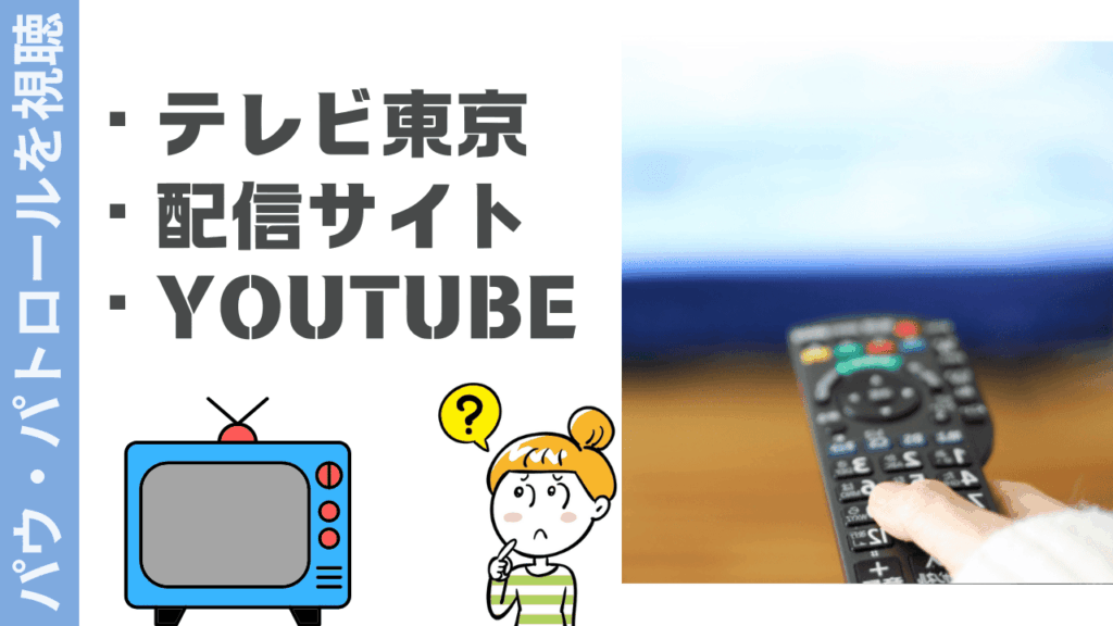 パウパトロールの視聴方法