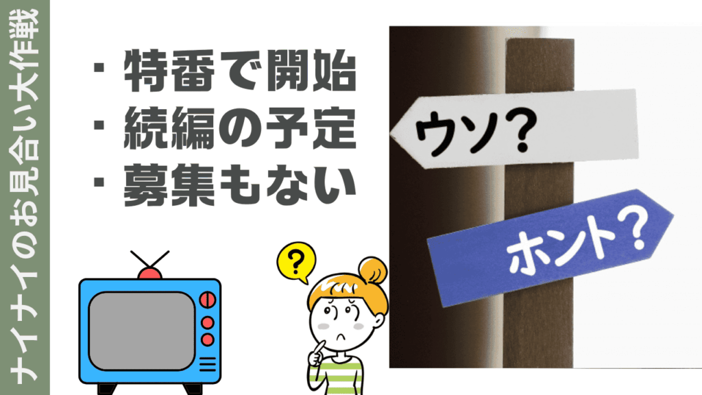 お見合い大作戦の現状