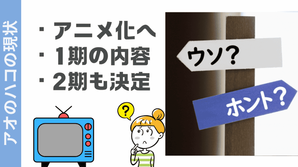 アオのハコの現状